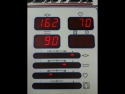 High blood pressure meter reads 162/90
