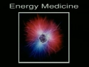 Screenshot from video of red. blue, and white shapes symbolizing energy medicine